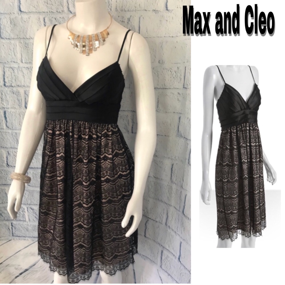 Max And Cleo Tea Lace Dress - Picture 7 of 8